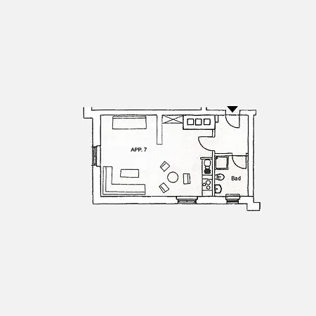 Kaiservillen Heringsdorf - 1-raum-appartement Ik7 هيرينجسدورف